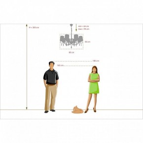 Подвесная люстра MW-Light Эллегия 8 303012708 в Нижнем Тагиле - nizhniy-tagil.mebel24.online | фото 11