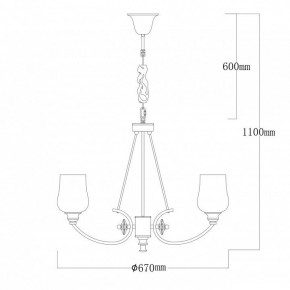 Подвесная люстра MW-Light Палермо 27 386017706 в Нижнем Тагиле - nizhniy-tagil.mebel24.online | фото 9