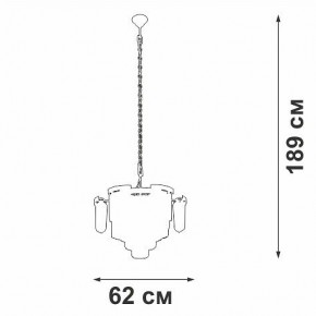 Подвесная люстра Vitaluce V58370 V58370-8/13 в Нижнем Тагиле - nizhniy-tagil.mebel24.online | фото 3
