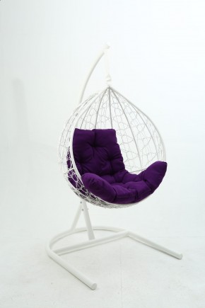 Подвесное кресло Бароло (белый/фиолетовый) в Нижнем Тагиле - nizhniy-tagil.mebel24.online | фото