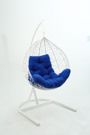 Подвесное кресло Бароло (белый/синий) в Нижнем Тагиле - nizhniy-tagil.mebel24.online | фото