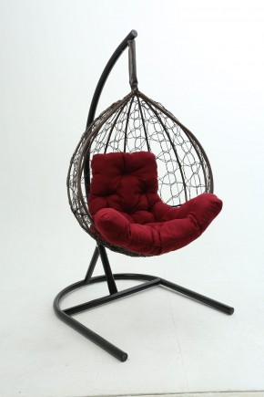 Подвесное кресло Бароло (коричневый/бордо) в Нижнем Тагиле - nizhniy-tagil.mebel24.online | фото