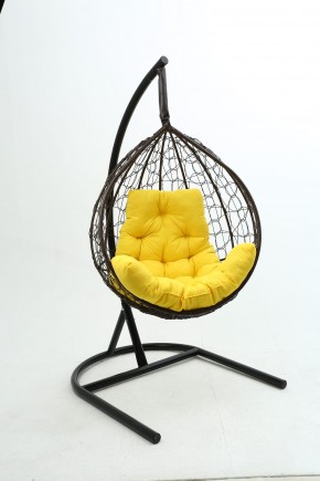 Подвесное кресло Бароло (коричневый/желтый) в Нижнем Тагиле - nizhniy-tagil.mebel24.online | фото