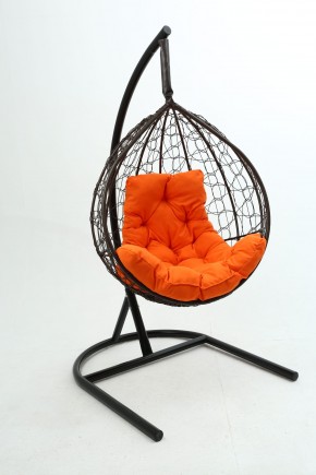 Подвесное кресло Бароло (коричневый/оранжевый) в Нижнем Тагиле - nizhniy-tagil.mebel24.online | фото