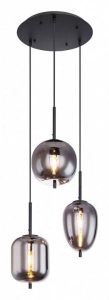 Подвесной светильник Globo Blacky 15345-3 в Нижнем Тагиле - nizhniy-tagil.mebel24.online | фото