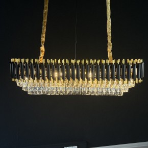 Подвесной светильник Imperiumloft Empire Black Rectangular Chandelier Crystal 40.2893 в Нижнем Тагиле - nizhniy-tagil.mebel24.online | фото 2