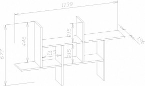 Полка навесная ПК-6 в Нижнем Тагиле - nizhniy-tagil.mebel24.online | фото 4