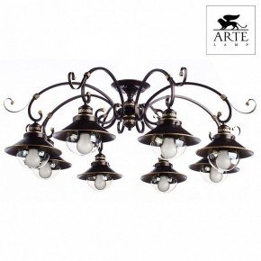 Потолочная люстра Arte Lamp Grazioso A4577PL-8CK в Нижнем Тагиле - nizhniy-tagil.mebel24.online | фото 2