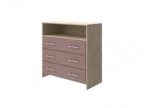 PROxSON Комод Varna (ЛДСП Бунратти+ткань Бунратти/Ultra Горячий шоколад) 90x40 в Нижнем Тагиле - nizhniy-tagil.mebel24.online | фото