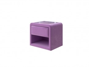 PROxSON Тумба Cube (Ткань: Велюр Shaggy Lilac) 52x41 в Нижнем Тагиле - nizhniy-tagil.mebel24.online | фото