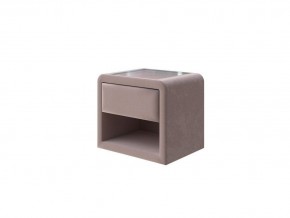 PROxSON Тумба Cube (Ткань: Велюр Shaggy Mocca) 52x41 в Нижнем Тагиле - nizhniy-tagil.mebel24.online | фото 1