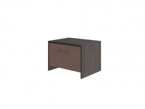 PROxSON Тумба Varna (ЛДСП+ткань Дуб Кантербери/Tesla Брауни) 51x40 в Нижнем Тагиле - nizhniy-tagil.mebel24.online | фото