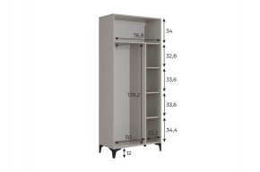РИЧ Шкаф двухдверный в Нижнем Тагиле - nizhniy-tagil.mebel24.online | фото 3