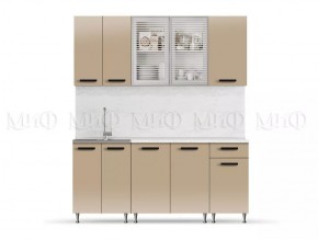 РИО-1 ЛДСП Кухонный гарнитур 1,8 м (Капучино) в Нижнем Тагиле - nizhniy-tagil.mebel24.online | фото