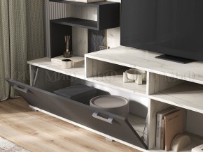 РИЦА Стенка (1600) ЛДСП (крафт белый/графит) в Нижнем Тагиле - nizhniy-tagil.mebel24.online | фото 5