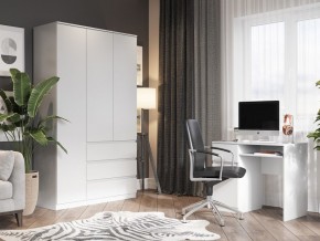 Шкаф 3-ств. с 3 ящиками "Бьянко" в Нижнем Тагиле - nizhniy-tagil.mebel24.online | фото 4