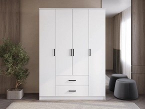 Шкаф 4-х створчатый Титан (белый) в Нижнем Тагиле - nizhniy-tagil.mebel24.online | фото
