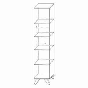 Шкаф 400 Вега Скандинавия в Нижнем Тагиле - nizhniy-tagil.mebel24.online | фото 3