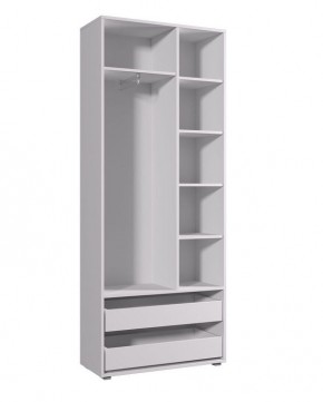 Шкаф ДМ 800 с 2-мя ящиками (белый) в Нижнем Тагиле - nizhniy-tagil.mebel24.online | фото 2