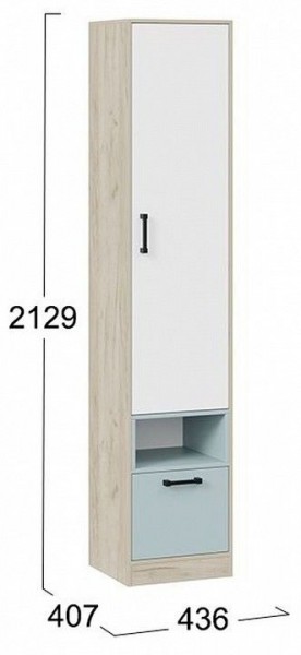 Шкаф комбинированный Оливер 401.002.000 в Нижнем Тагиле - nizhniy-tagil.mebel24.online | фото 3