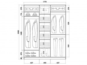 Шкаф-купе ХИТ 23-18-222 (620) в Нижнем Тагиле - nizhniy-tagil.mebel24.online | фото 2