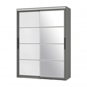 Шкаф-купе Крафт-6 1.6 м ШКК-06 (графит) в Нижнем Тагиле - nizhniy-tagil.mebel24.online | фото 3