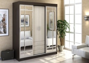 Шкаф-купе Лидер 1 венге-дуб в Нижнем Тагиле - nizhniy-tagil.mebel24.online | фото 2
