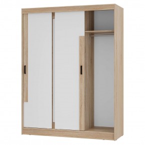 Шкаф-купе Смарт ШКК-06 (дуб сонома/белый) в Нижнем Тагиле - nizhniy-tagil.mebel24.online | фото 4