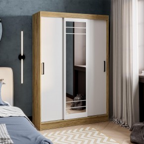 Шкаф-купе Тео ШКК-02 (крафт/белый) в Нижнем Тагиле - nizhniy-tagil.mebel24.online | фото