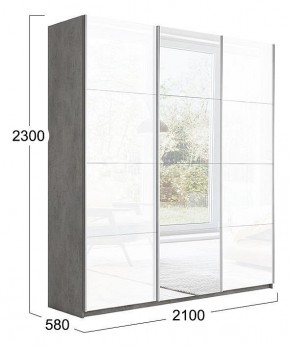 Шкаф-купе Траст СШК 2.210.70-15.13.15 в Нижнем Тагиле - nizhniy-tagil.mebel24.online | фото 3