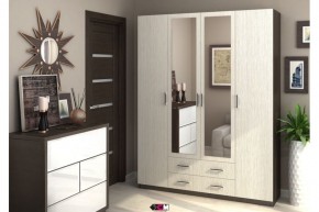 Шкаф Квадро венге/дуб белфорд в Нижнем Тагиле - nizhniy-tagil.mebel24.online | фото 2