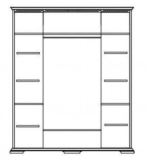 Шкаф Лика (ММ 137-01/04Б) без зеркал в Нижнем Тагиле - nizhniy-tagil.mebel24.online | фото 4