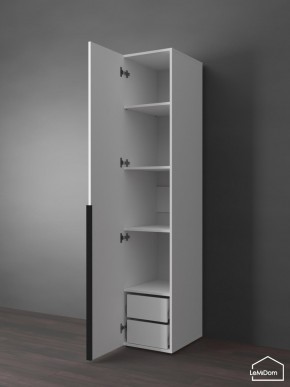 Шкаф Linnea MHR-1-3 2050х400х510 (Белый-М 11.1.2) в Нижнем Тагиле - nizhniy-tagil.mebel24.online | фото 5