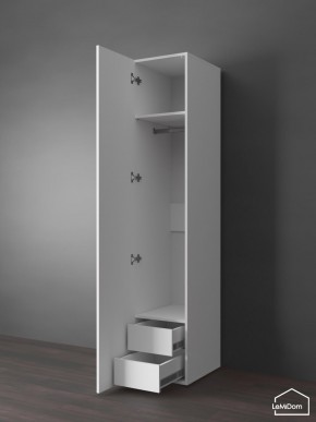 Шкаф Linnea MHR-1PO-3 2050х400х510 (Белый-М 11.1.2) в Нижнем Тагиле - nizhniy-tagil.mebel24.online | фото 5