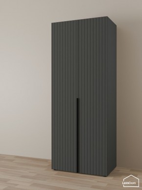 Шкаф Linnea MHR-2 2050х800х510 (Графит-М 11.1.25) в Нижнем Тагиле - nizhniy-tagil.mebel24.online | фото
