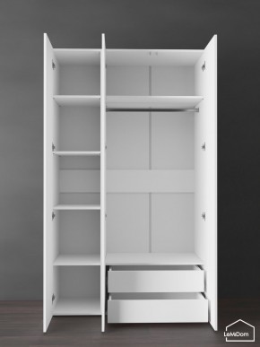 Шкаф Linnea MHR-3PO-2 2050х1200х510 (Белый-М 11.1.2) в Нижнем Тагиле - nizhniy-tagil.mebel24.online | фото 5