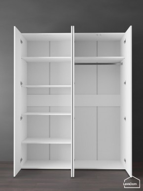 Шкаф Linnea MHR-4PO-1 2050х1600х510 (Белый-М 11.1.2) в Нижнем Тагиле - nizhniy-tagil.mebel24.online | фото 4