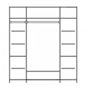 Шкаф Нинель ММ-167-01/04 в Нижнем Тагиле - nizhniy-tagil.mebel24.online | фото 3