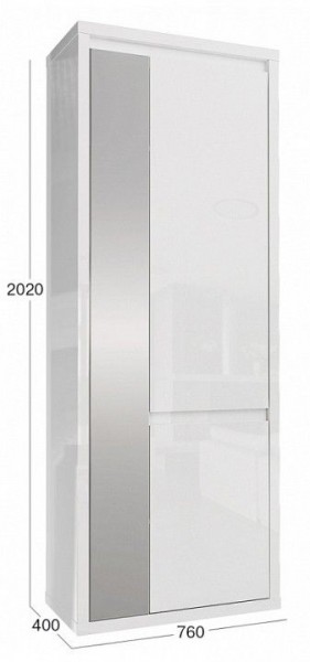 Шкаф платяной Норден СТЛ.413.01 в Нижнем Тагиле - nizhniy-tagil.mebel24.online | фото 3