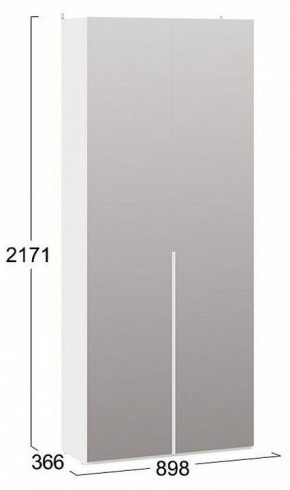 Шкаф платяной Порто СМ-393.07.224 в Нижнем Тагиле - nizhniy-tagil.mebel24.online | фото 3