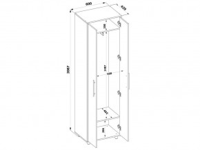 Шкаф платяной ШО-1 в Нижнем Тагиле - nizhniy-tagil.mebel24.online | фото 4
