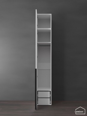 Шкаф с антресолью Linnea MHR-1A-3 2450х400х510 (Белый-М 11.1.2) в Нижнем Тагиле - nizhniy-tagil.mebel24.online | фото 5