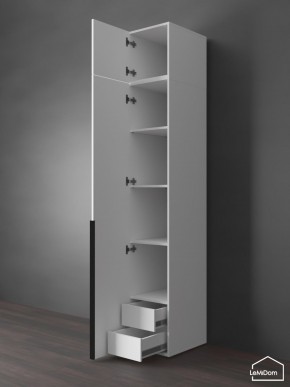 Шкаф с антресолью Linnea MHR-1A-4 2450х400х510 (Белый-М 11.1.1) в Нижнем Тагиле - nizhniy-tagil.mebel24.online | фото 5