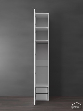 Шкаф с антресолью Linnea MHR-1POA-3 2450х400х510 (Белый-М 11.1.2) в Нижнем Тагиле - nizhniy-tagil.mebel24.online | фото 5