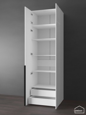 Шкаф с антресолью Linnea MHR-2A-4 2450х800х510 (Белый-М 11.1.2) в Нижнем Тагиле - nizhniy-tagil.mebel24.online | фото 5