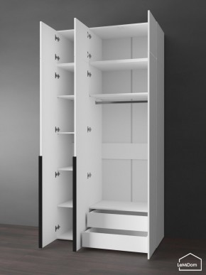 Шкаф с антресолью Linnea MHR-3A-2 2450х1200х510 (Белый-М 11.1.1) в Нижнем Тагиле - nizhniy-tagil.mebel24.online | фото 5