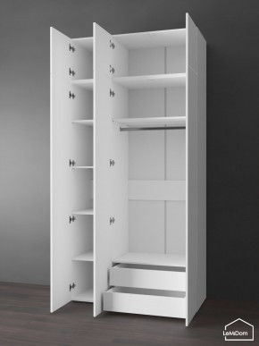 Шкаф с антресолью Linnea MHR-3POA-2 2450х1200х510 (Белый-М 11.1.1) в Нижнем Тагиле - nizhniy-tagil.mebel24.online | фото 5