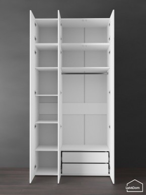 Шкаф с антресолью Linnea MHR-3POA-2 2450х1200х510 (Белый-М 11.1.1) в Нижнем Тагиле - nizhniy-tagil.mebel24.online | фото 6