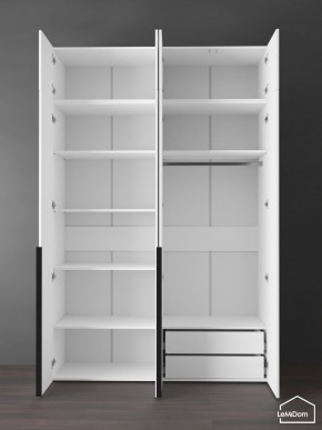 Шкаф с антресолью Linnea MHR-4A-2 2450х1600х510 (Белый-М 11.1.1) в Нижнем Тагиле - nizhniy-tagil.mebel24.online | фото 5