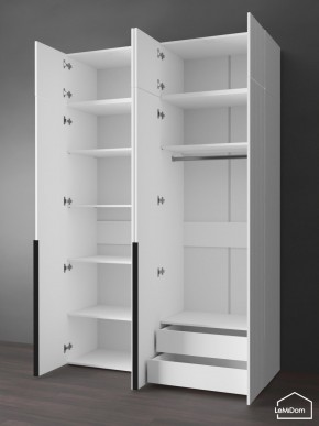 Шкаф с антресолью Linnea MHR-4A-2 2450х1600х510 (Белый-М 11.1.1) в Нижнем Тагиле - nizhniy-tagil.mebel24.online | фото 6